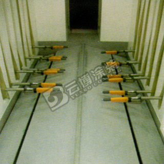 雙層塑料快速換色噴房系列